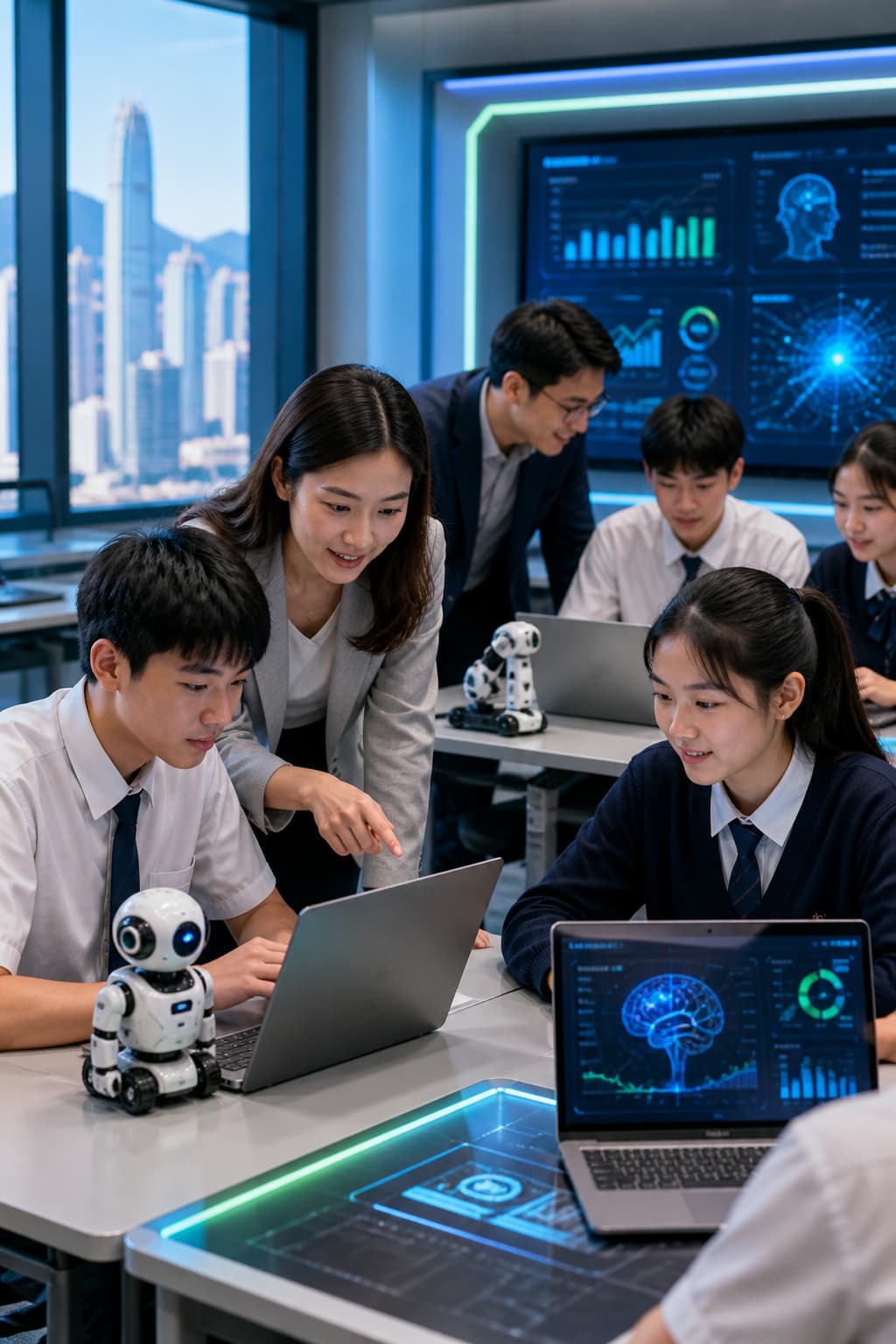 AI 入校與教師培訓